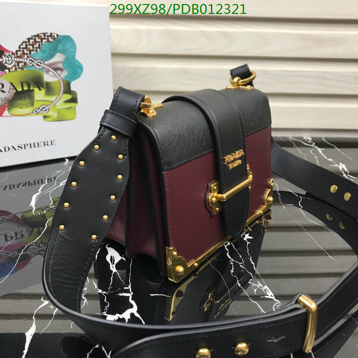 Prada Bag-(Mirror)-Diagonal-,Code: PDB012321,$:299USD