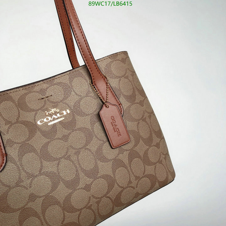 Coach Bag-(4A)-Tote-,Code: LB6415,$: 89USD