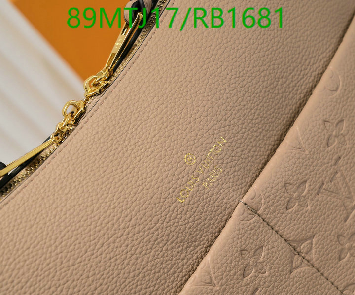 LV Bags-(4A)-Handbag Collection-,Code: RB1681,$: 89USD