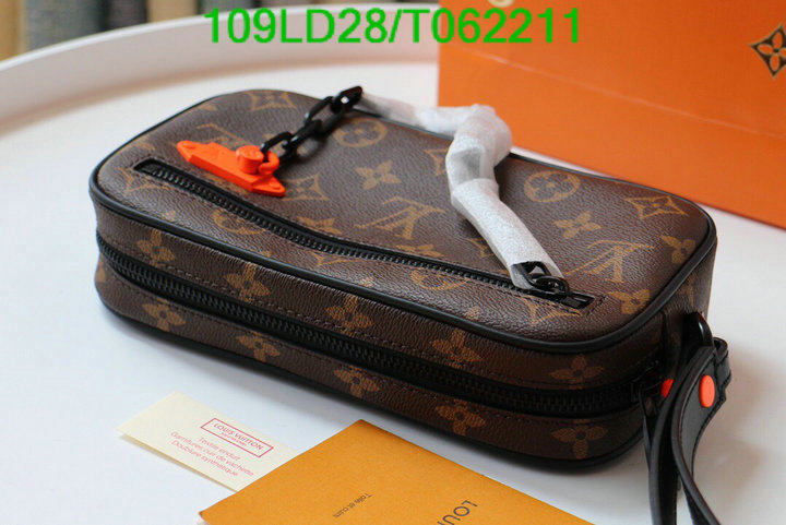 LV Bags-(Mirror)-Wallet-,Code: T062211,$: 109USD
