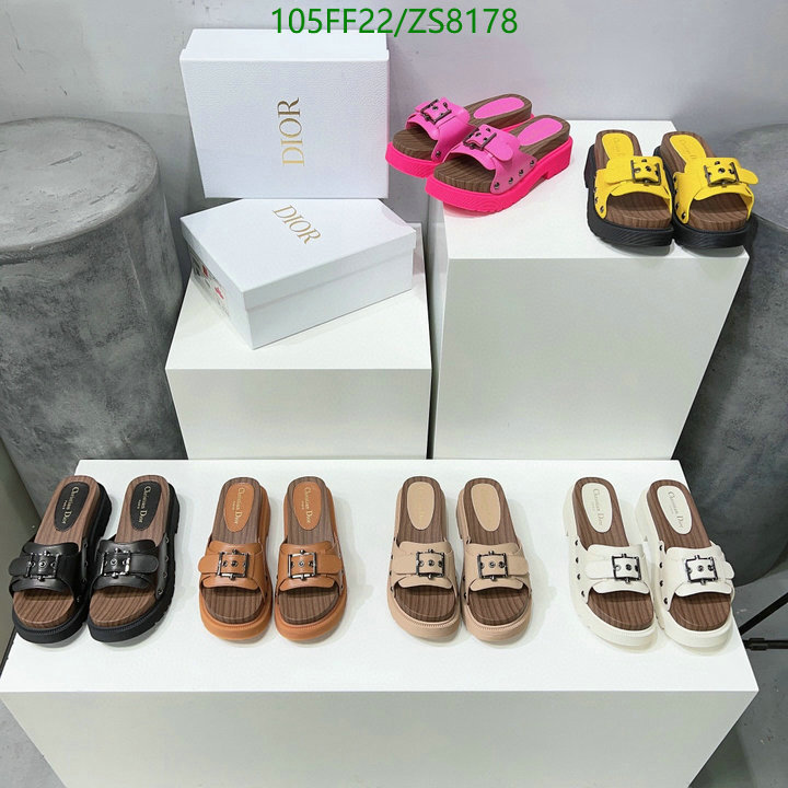 Women Shoes-Dior, Code: ZS8178,$: 105USD