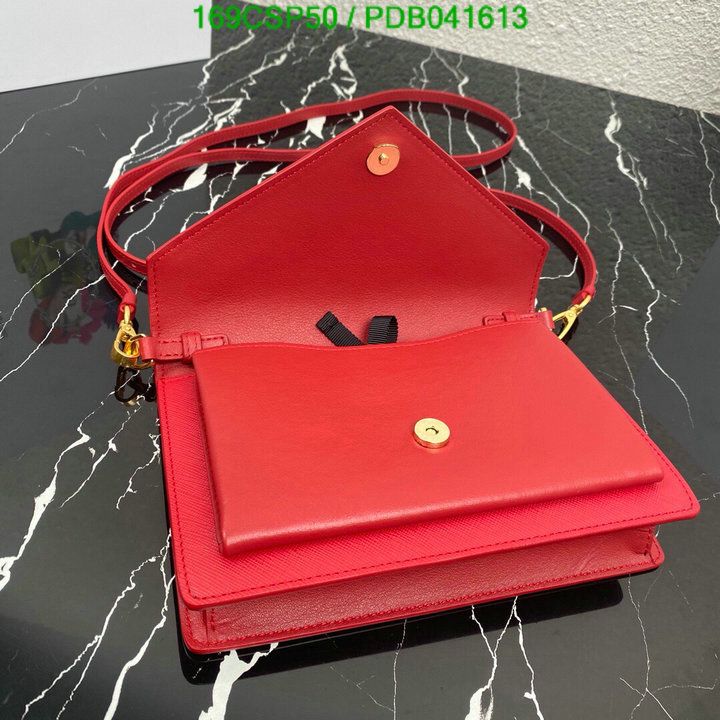 Prada Bag-(Mirror)-Diagonal-,Code: PDB041613,$: 169USD