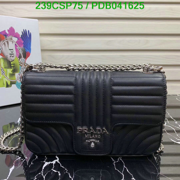 Prada Bag-(Mirror)-Diagonal-,Code: PDB041625,$: 239USD