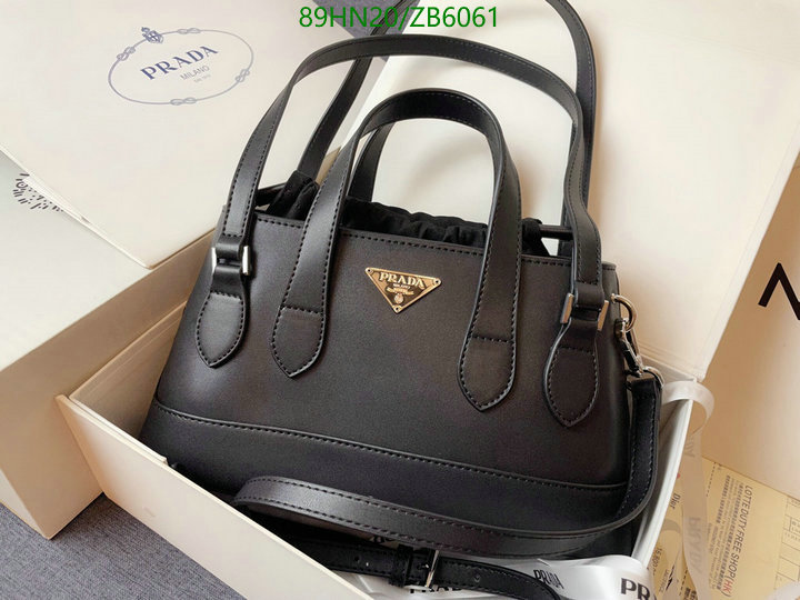 Prada Bag-(4A)-Handbag-,Code: ZB6061,$: 89USD