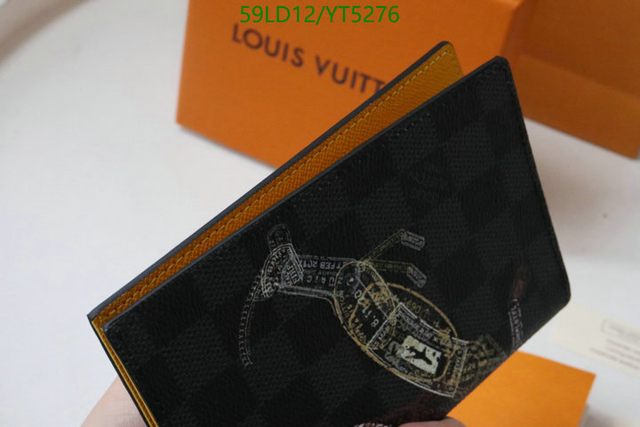 LV Bags-(Mirror)-Wallet-,Code: YT5276,$: 59USD