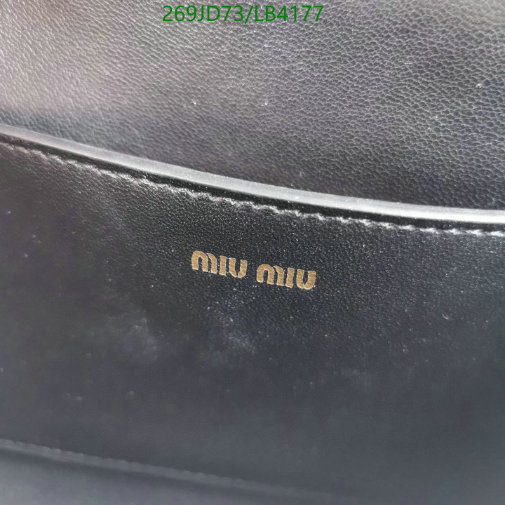 Miu Miu Bag-(Mirror)-Diagonal-,Code: LB4177,$: 269USD