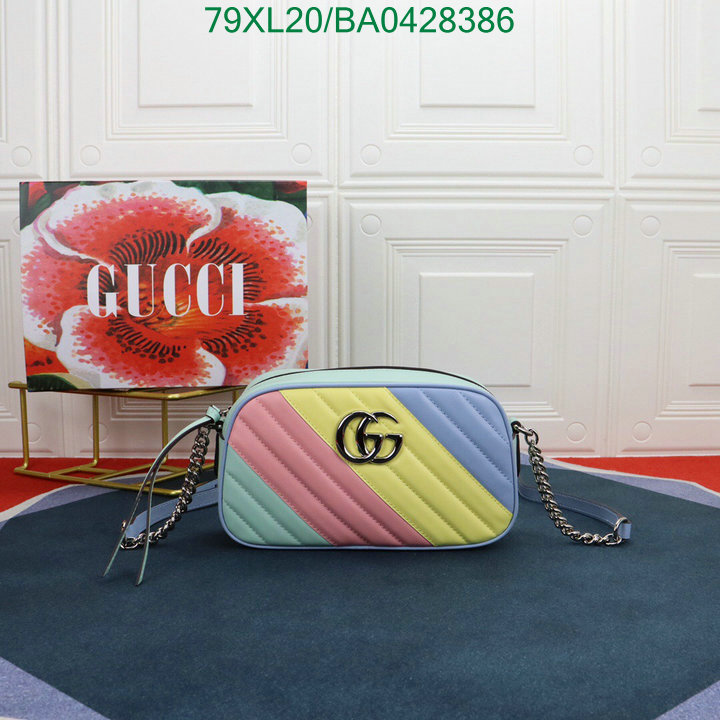 Gucci Bag-(4A)-Marmont,Code:BA0428386,$: 79USD