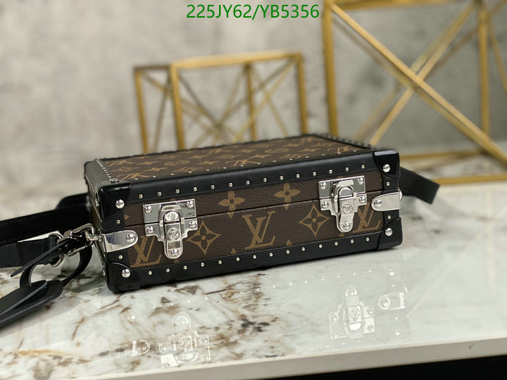 LV Bags-(Mirror)-Petite Malle-,Code: YB5356,$: 225USD