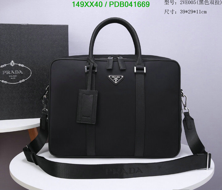 Prada Bag-(Mirror)-Handbag-,Code: PDB041669,$: 149USD