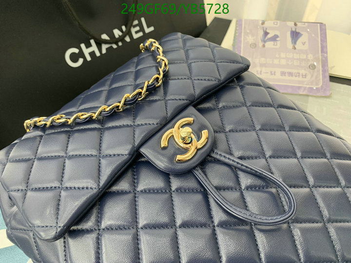 Chanel Bags -(Mirror)-Backpack-,Code: YB5728,$: 249USD