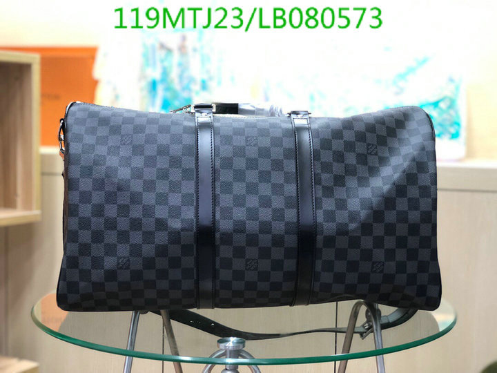 LV Bags-(4A)-Keepall BandouliRe 45-50-,Code: LB080573,$: 119USD