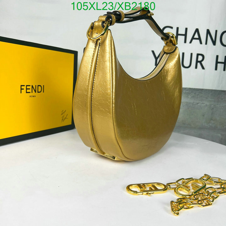 Fendi Bag-(4A)-Graphy-Cookie-,Code: XB2180,$: 105USD