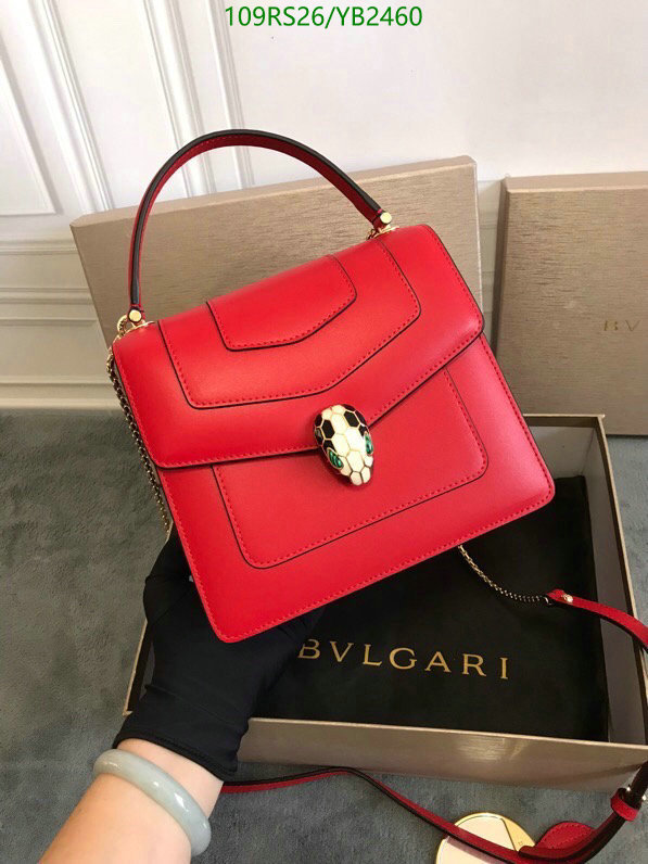 Bvlgari Bag-(4A)-Serpenti Forever,Code: YB2460,$: 109USD