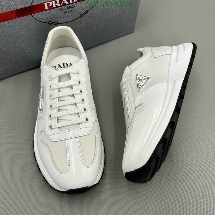 Men shoes-Prada, Code: HS3074,$: 155USD