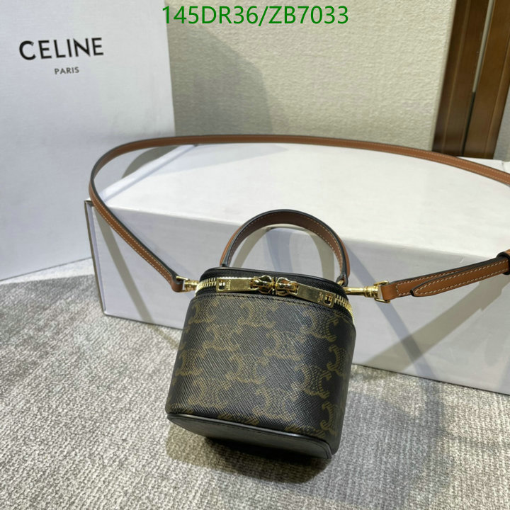 Celine Bag-(Mirror)-Diagonal-,Code: ZB7033,$: 145USD