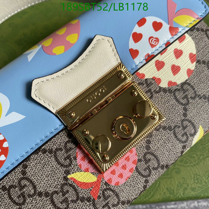 Gucci Bag-(Mirror)-Padlock,Code: LB1178,$: 189USD