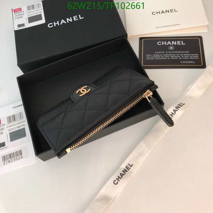 Chanel Bags ( 4A )-Wallet-,Code: TP102661,$: 62USD