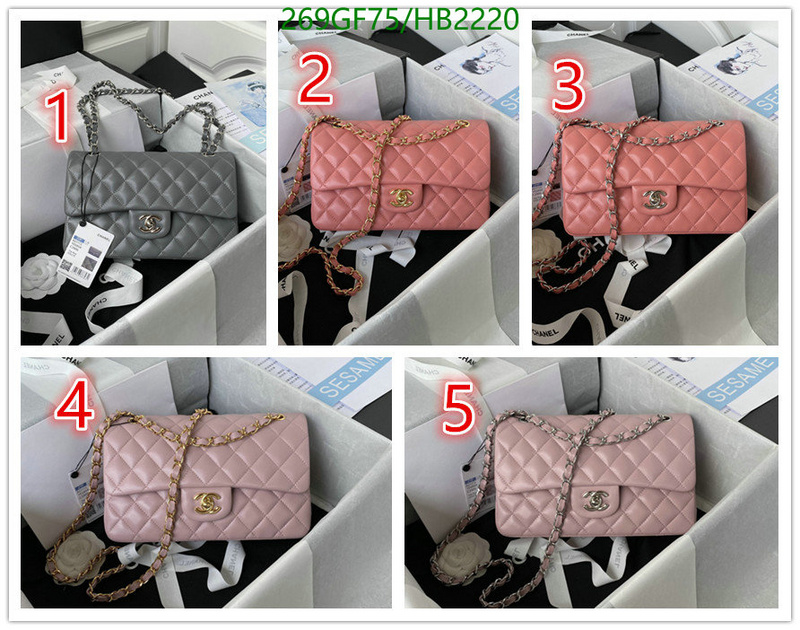 Chanel Bags -(Mirror)-Diagonal-,Code: HB2220,$: 269USD