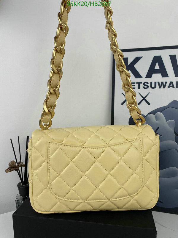 Chanel Bags ( 4A )-Diagonal-,Code: HB2697,$: 95USD