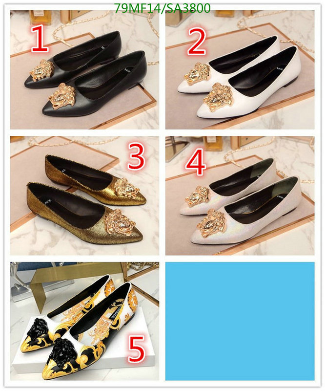 Women Shoes-Versace, Code: SA3800,$: 89USD