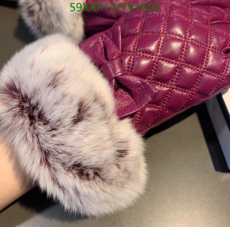 Gloves-Chanel, Code: YV1602,$: 59USD