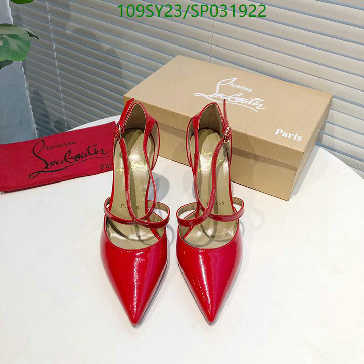 Women Shoes- Christian Louboutin, Code: SP031922,$: 109USD