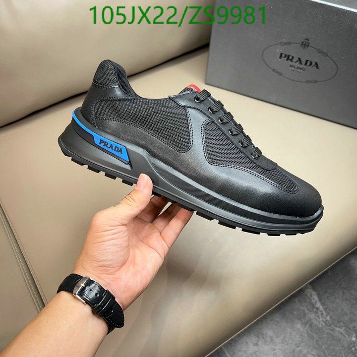 Men shoes-Prada, Code: ZS9981,$: 105USD