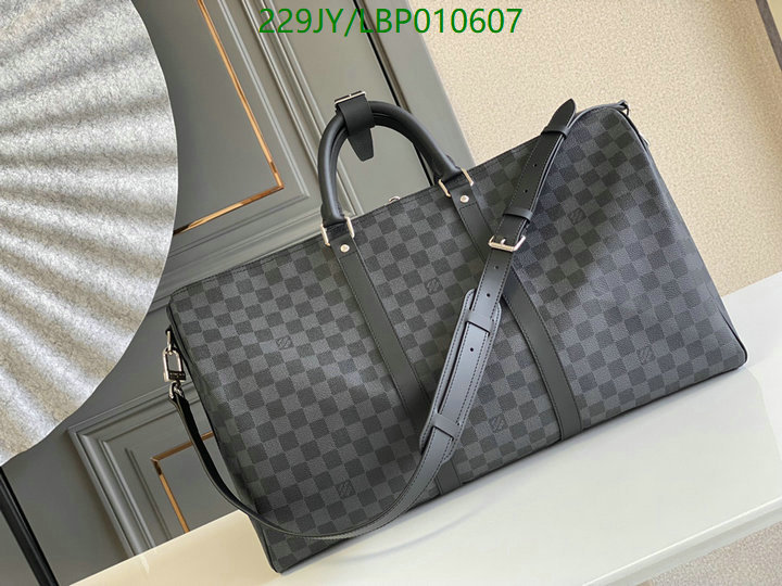 LV Bags-(Mirror)-Keepall BandouliRe 45-50-,Code: LBP010607,