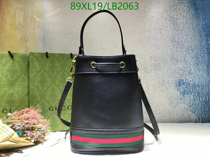 Gucci Bag-(4A)-Diagonal-,Code: LB2063,$: 89USD