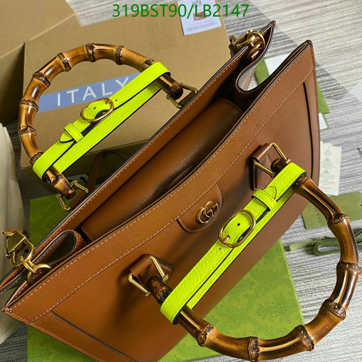 Gucci Bag-(Mirror)-Diana-Bamboo-,Code: LB2147,$: 319USD