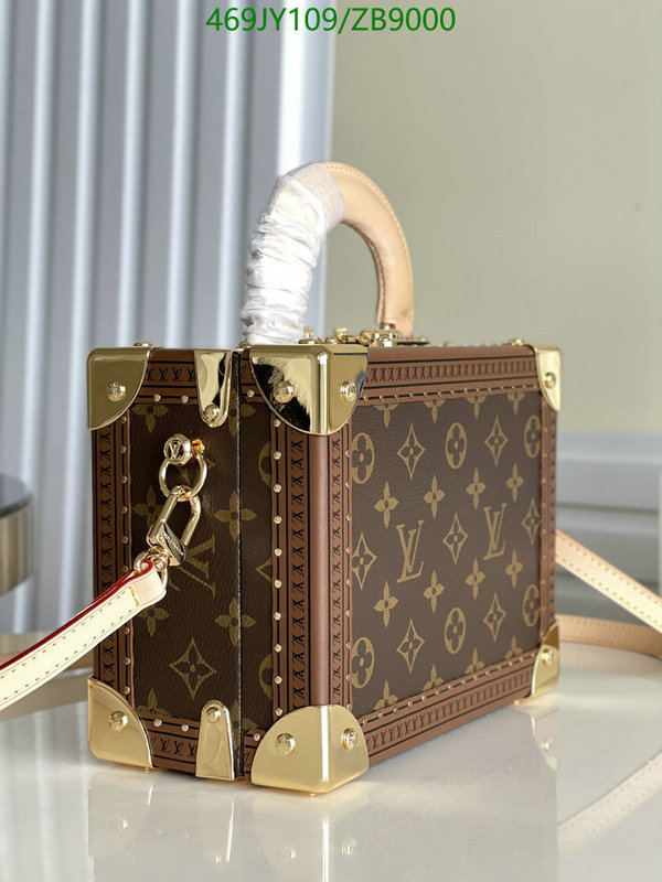 LV Bags-(Mirror)-Petite Malle-,Code: ZB9000,$: 469USD