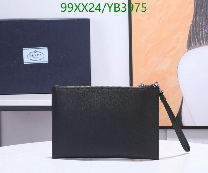 Prada Bag-(Mirror)-Clutch-,Code: YB3975,$: 99USD