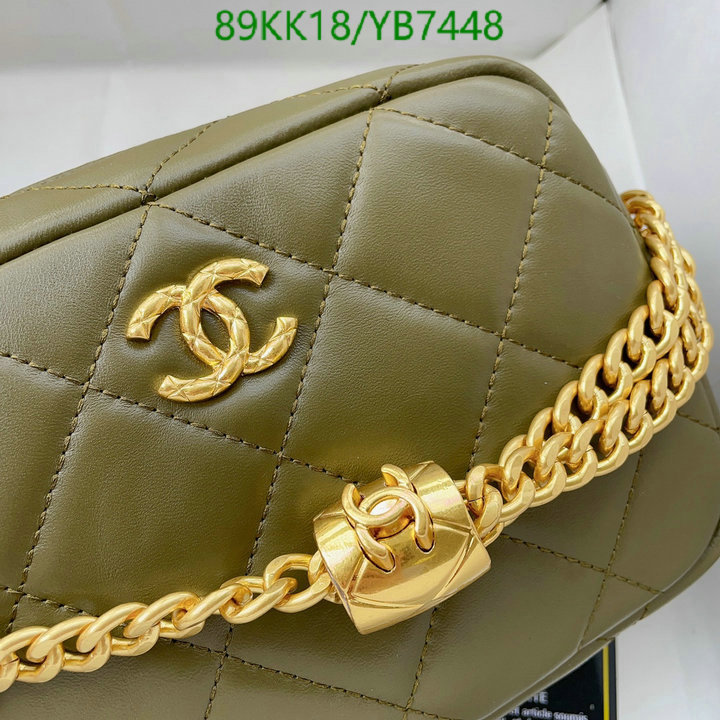 Chanel Bags ( 4A )-Diagonal-,Code: YB7448,$: 89USD