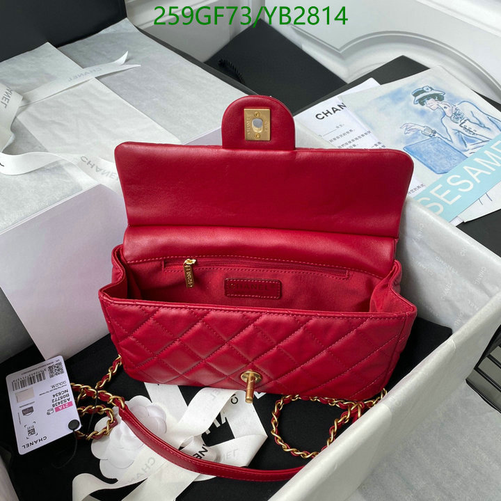 Chanel Bags -(Mirror)-Diagonal-,Code: YB2814,$: 259USD