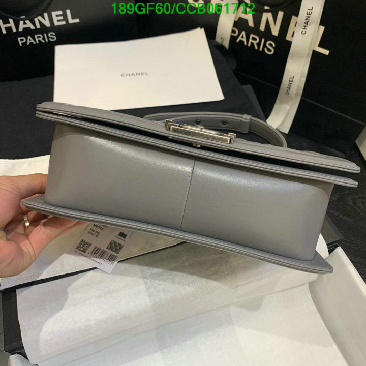 Chanel Bags -(Mirror)-Le Boy,Code: CCB061712,$: 189USD