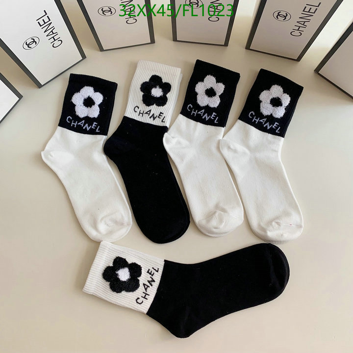 Sock-Chanel,Code: FL1022,$: 32USD