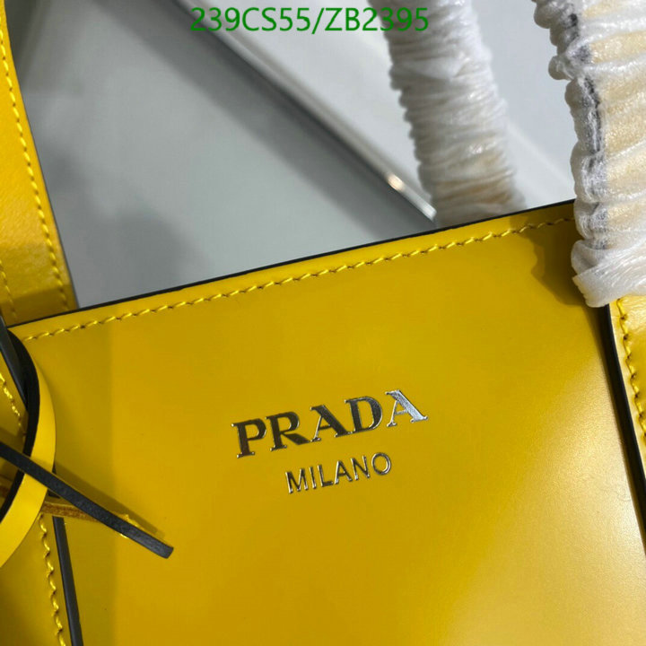 Prada Bag-(Mirror)-Diagonal-,Code: ZB2395,$: 239USD