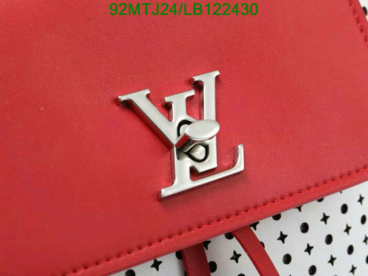 LV Bags-(4A)-Backpack-,Code: LB122430,$: 92USD