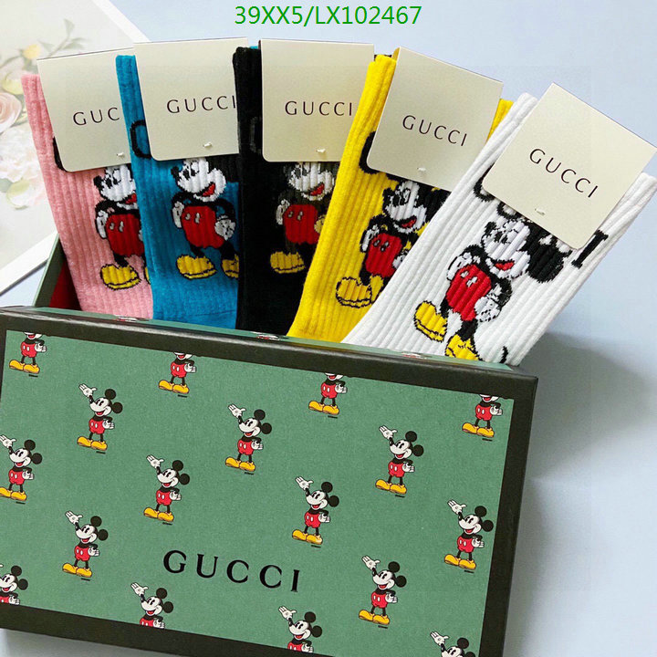 Sock-Gucci,Code:LX102467,$:39USD