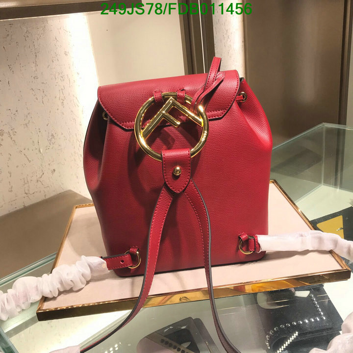 Fendi Bag-(Mirror)-Backpack-,Code: FDB011456,$: 249USD