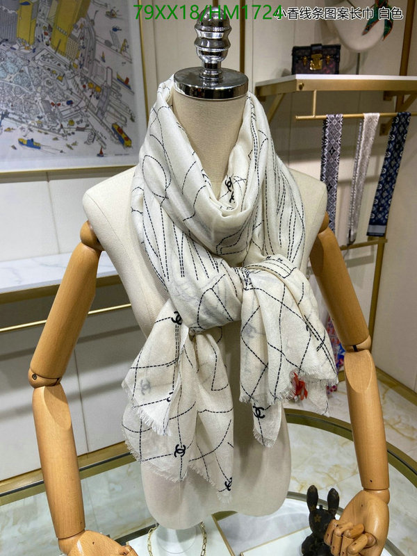 Scarf-Chanel, Code: HM1724,$: 79USD