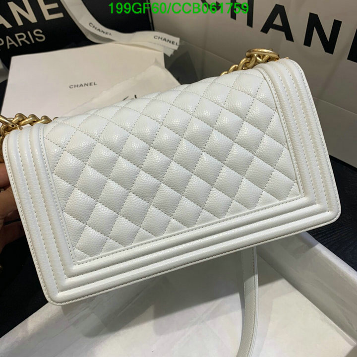 Chanel Bags -(Mirror)-Le Boy,Code: CCB061759,$: 199USD