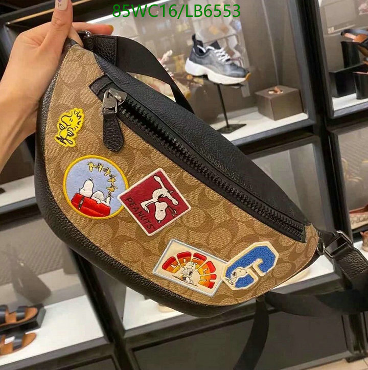 Coach Bag-(4A)-Belt Bag-Chest Bag--,Code: LB6553,$: 85USD