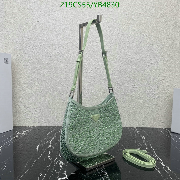 Prada Bag-(Mirror)-Cleo,Code: YB4830,$: 219USD