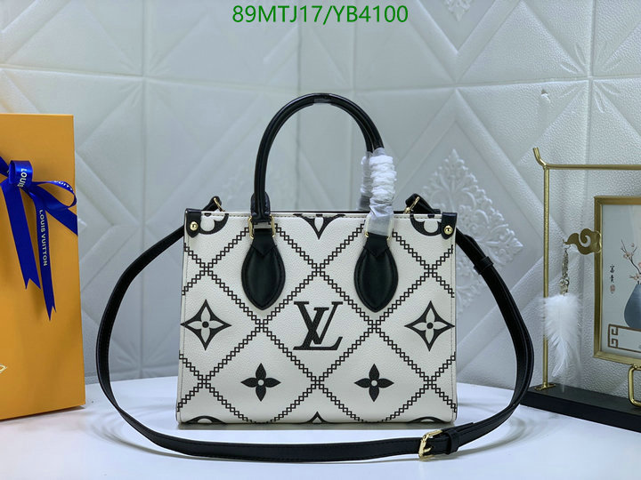 LV Bags-(4A)-Handbag Collection-,Code: YB4100,$: 89USD