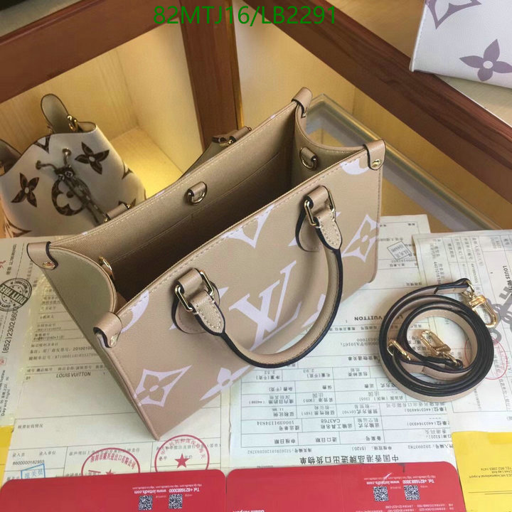 LV Bags-(4A)-Handbag Collection-,Code: LB2291,$: 82USD