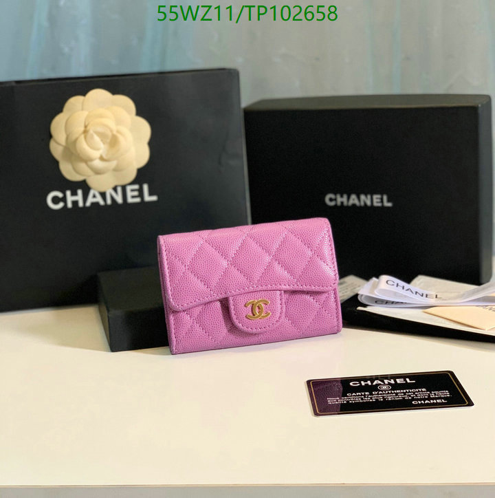 Chanel Bags ( 4A )-Wallet-,Code: TP102658,$: 55USD