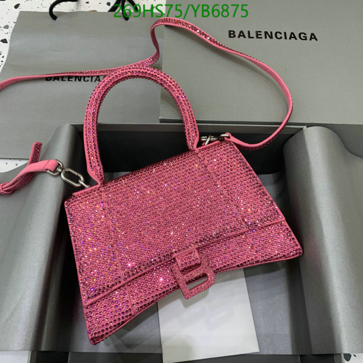 Balenciaga Bag-(Mirror)-Hourglass-,Code: YB6875,