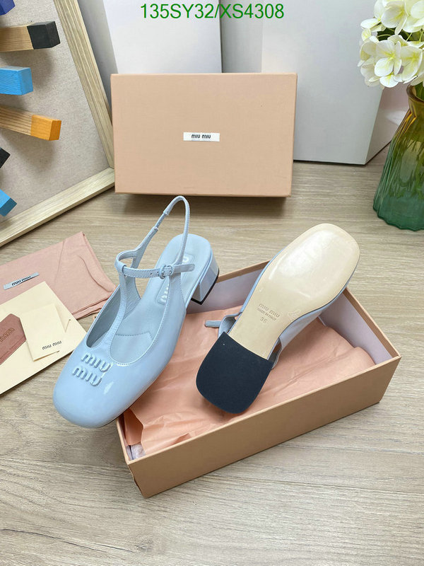 Women Shoes-Miu Miu, Code: XS4308,$: 135USD