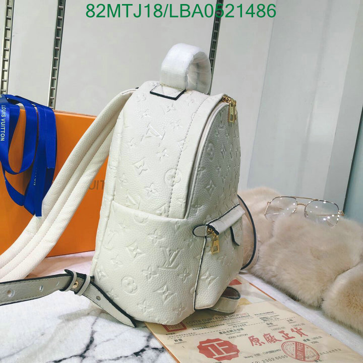 LV Bags-(4A)-Backpack-,Code:LBA0521486,$: 82USD